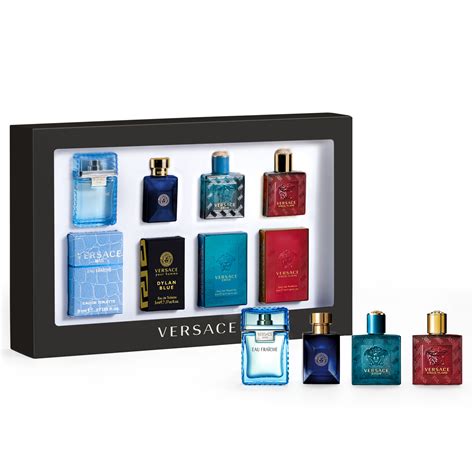 versace gift sets for him|mini men's aftershave sets.